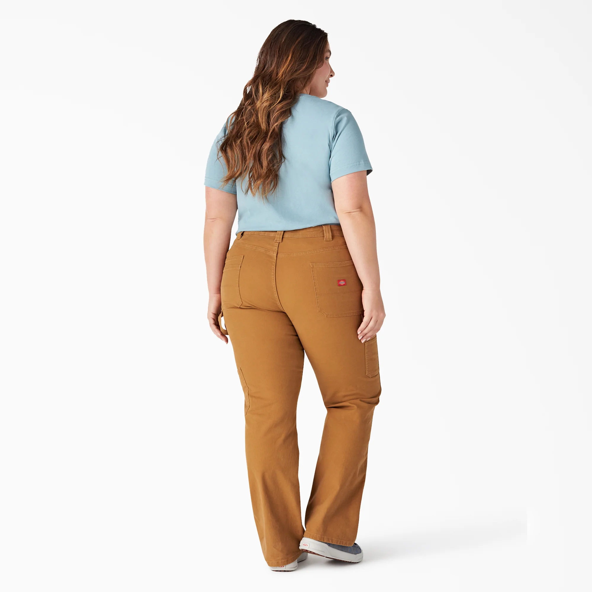 Women's Plus Heavyweight Short Sleeve Pocket T-Shirt - Image 4