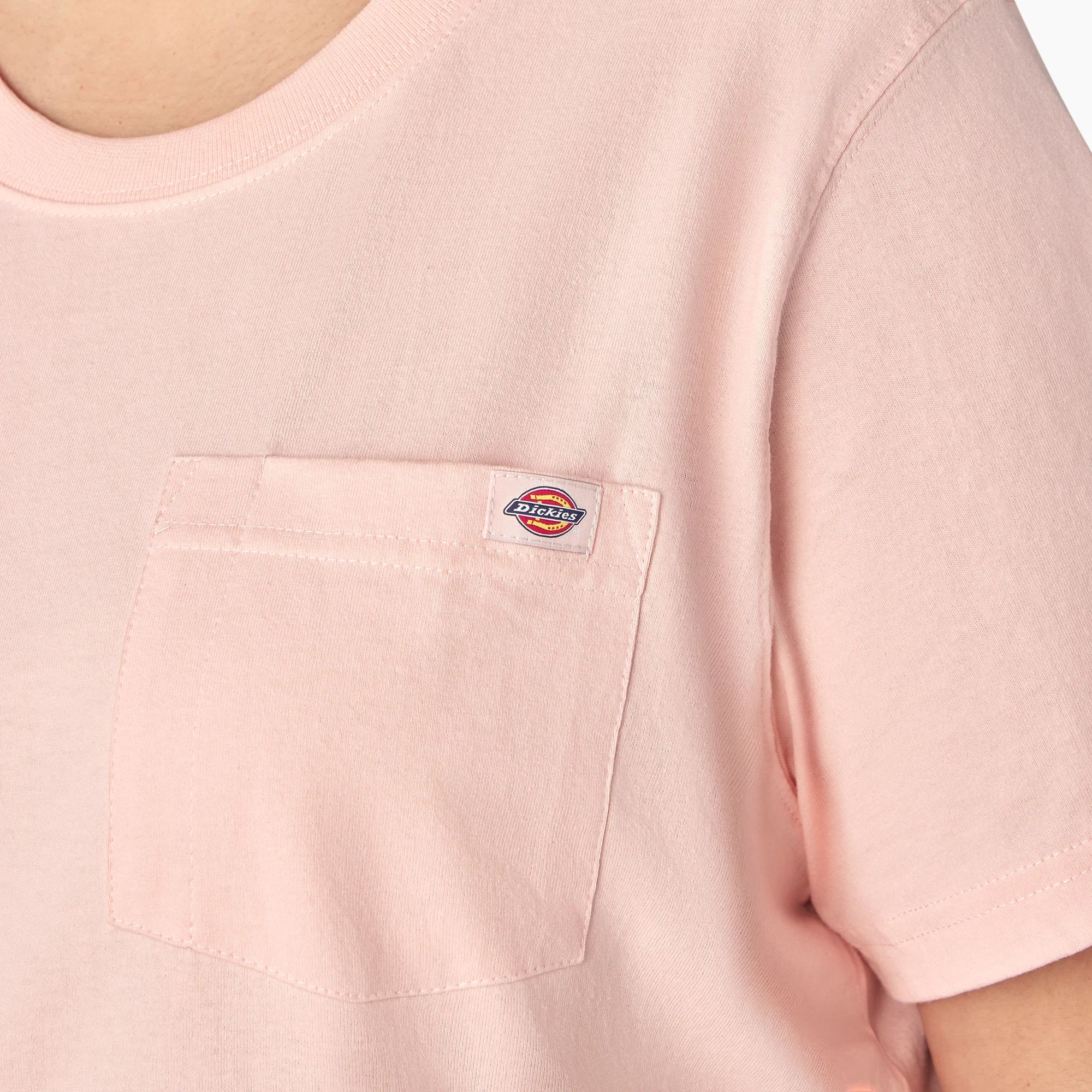 Women's Plus Heavyweight Short Sleeve Pocket T-Shirt - Image 7
