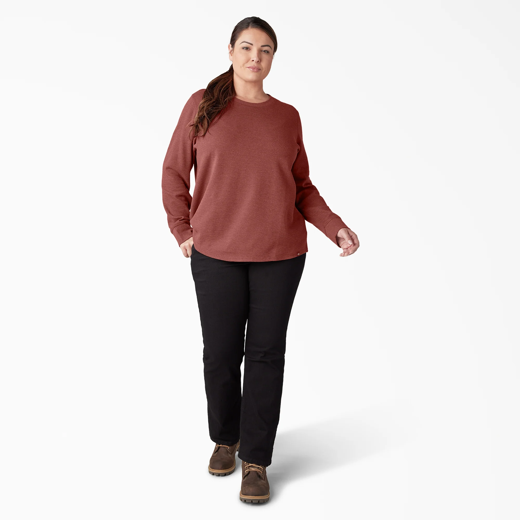Women's Plus Long Sleeve Thermal Shirt - Image 5
