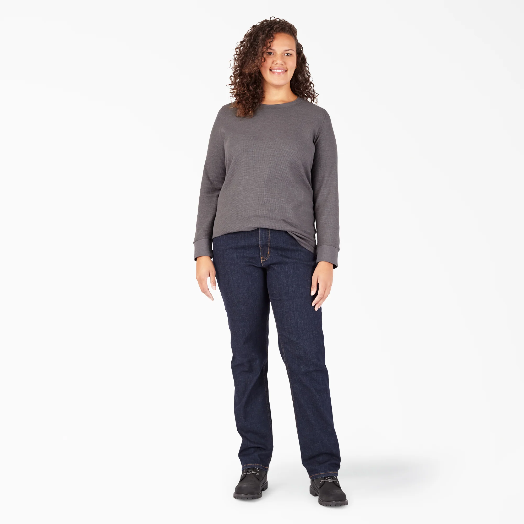 Women's Plus Long Sleeve Thermal Shirt - Image 3