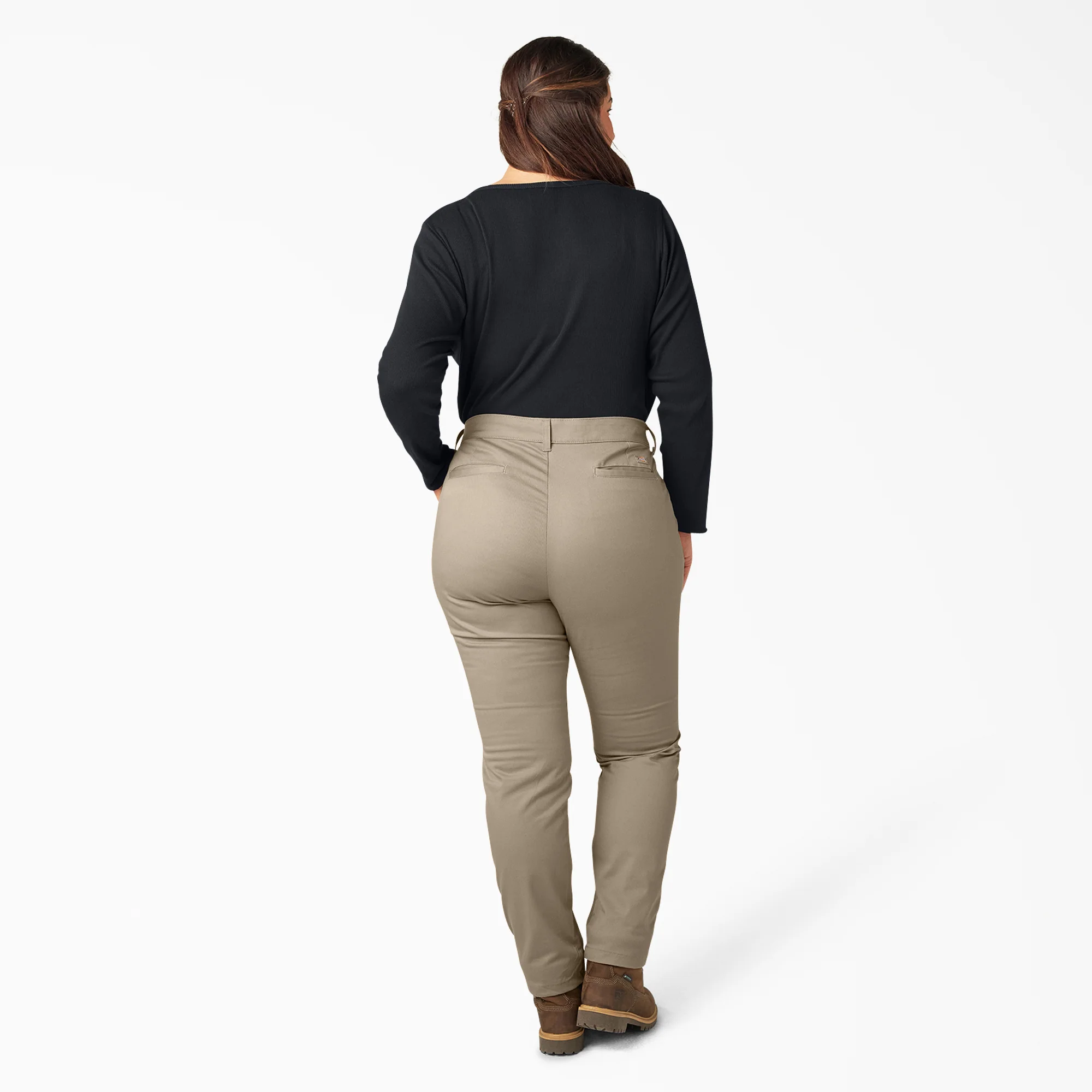 Women's Plus Mid Rise Skinny Leg Pants - Image 5