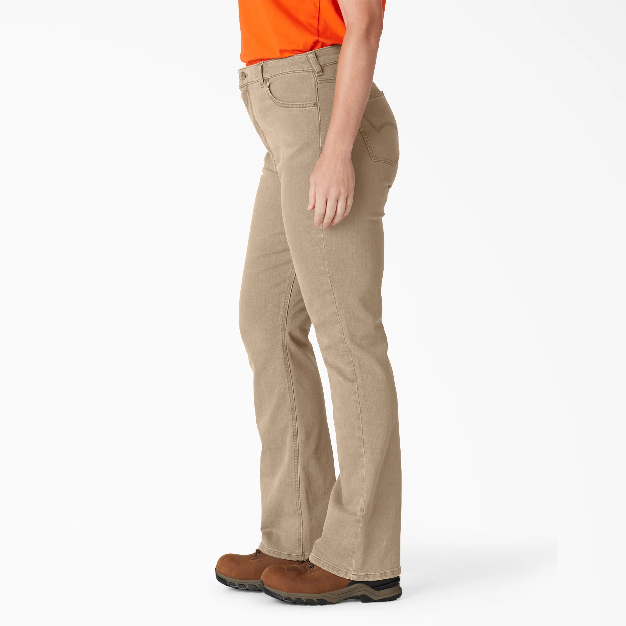 Women's Plus Perfect Shape High Waist Bootcut Jeans - Image 3