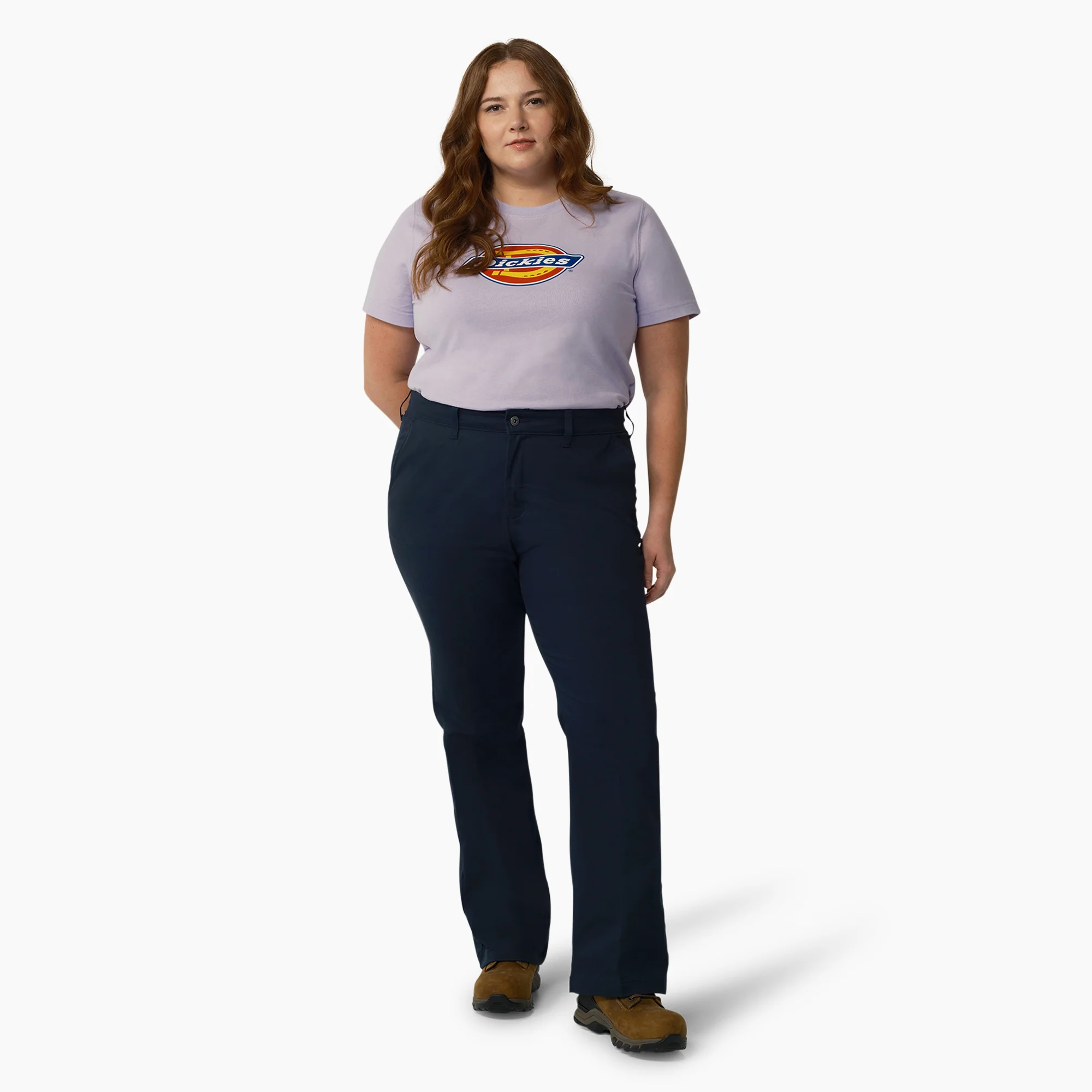 Women's Plus Slim Fit Bootcut Pants - Image 4