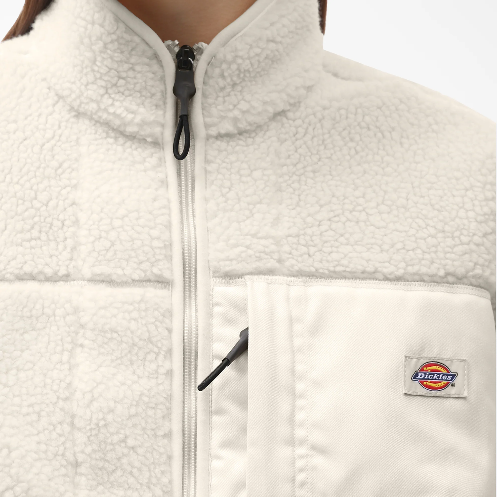 Women's Red Chute Fleece Jacket - Image 5