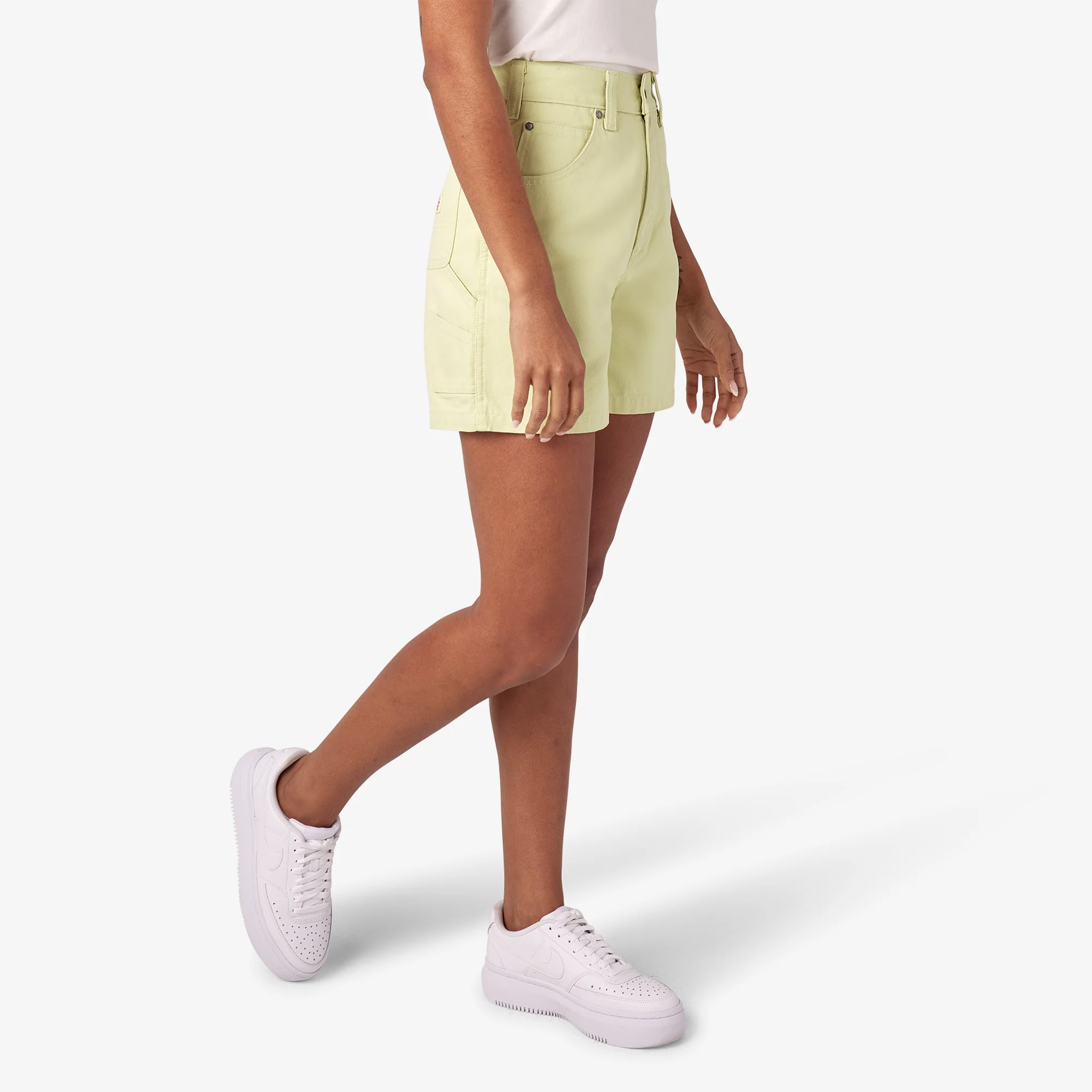 Women's Regular Fit Duck Shorts, 5" - Image 4
