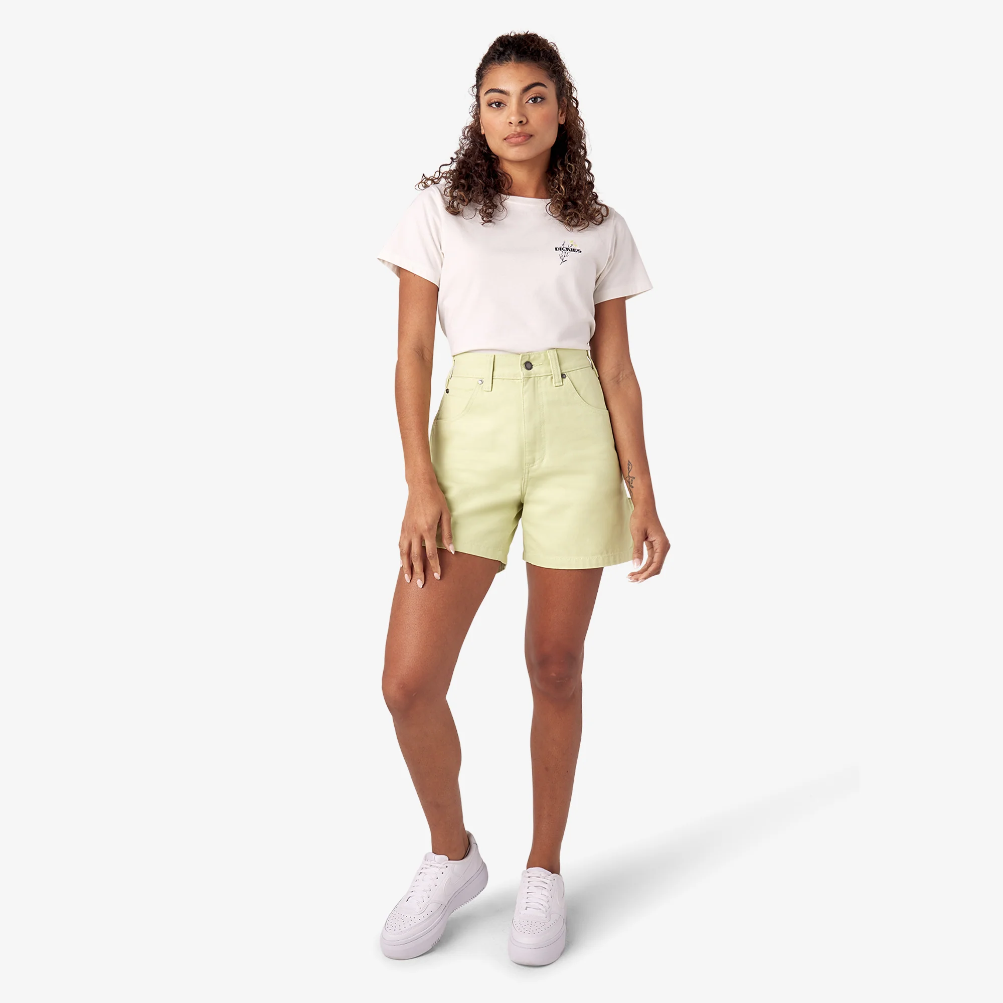 Women's Regular Fit Duck Shorts, 5" - Image 5