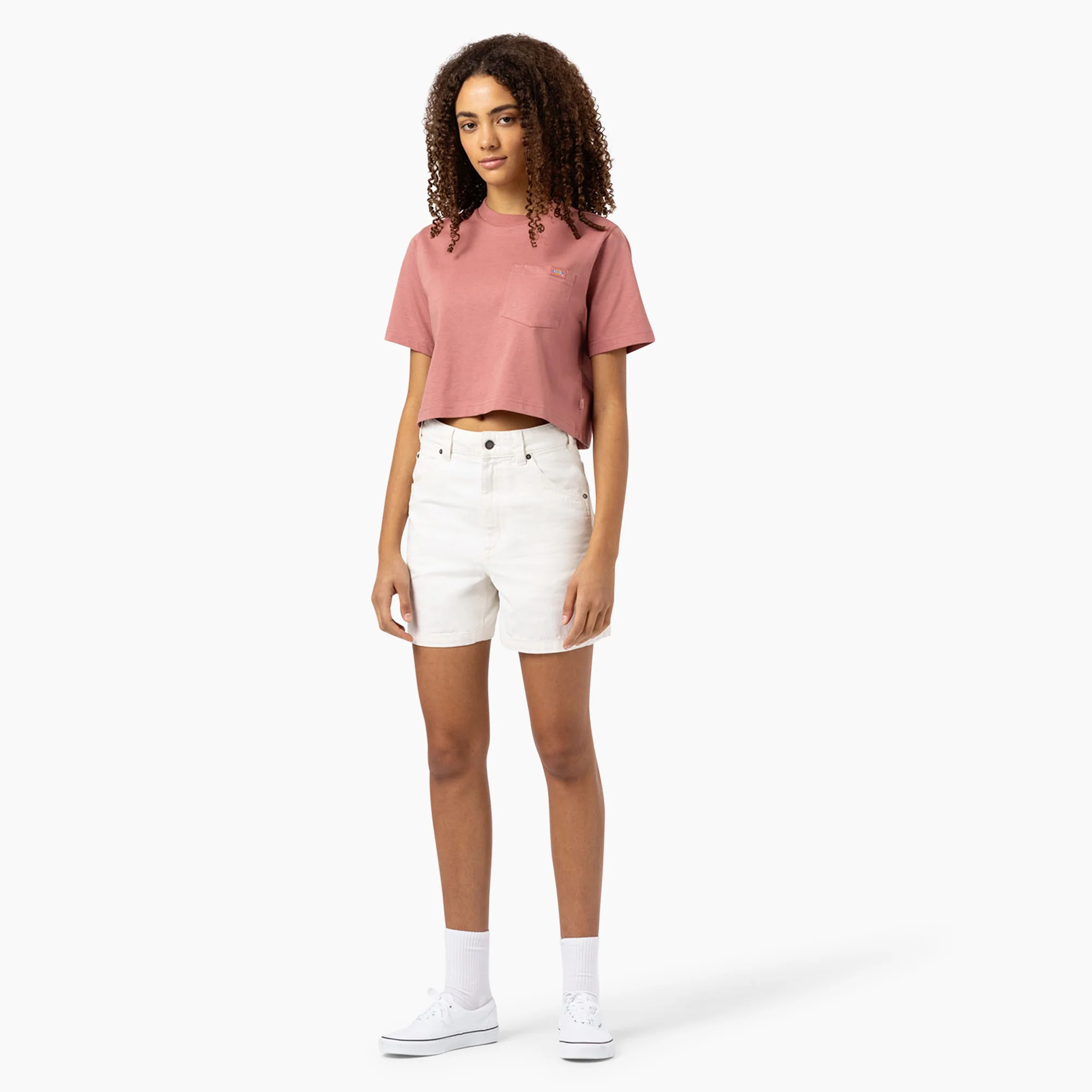 Women's Regular Fit Duck Shorts, 5" - Image 3
