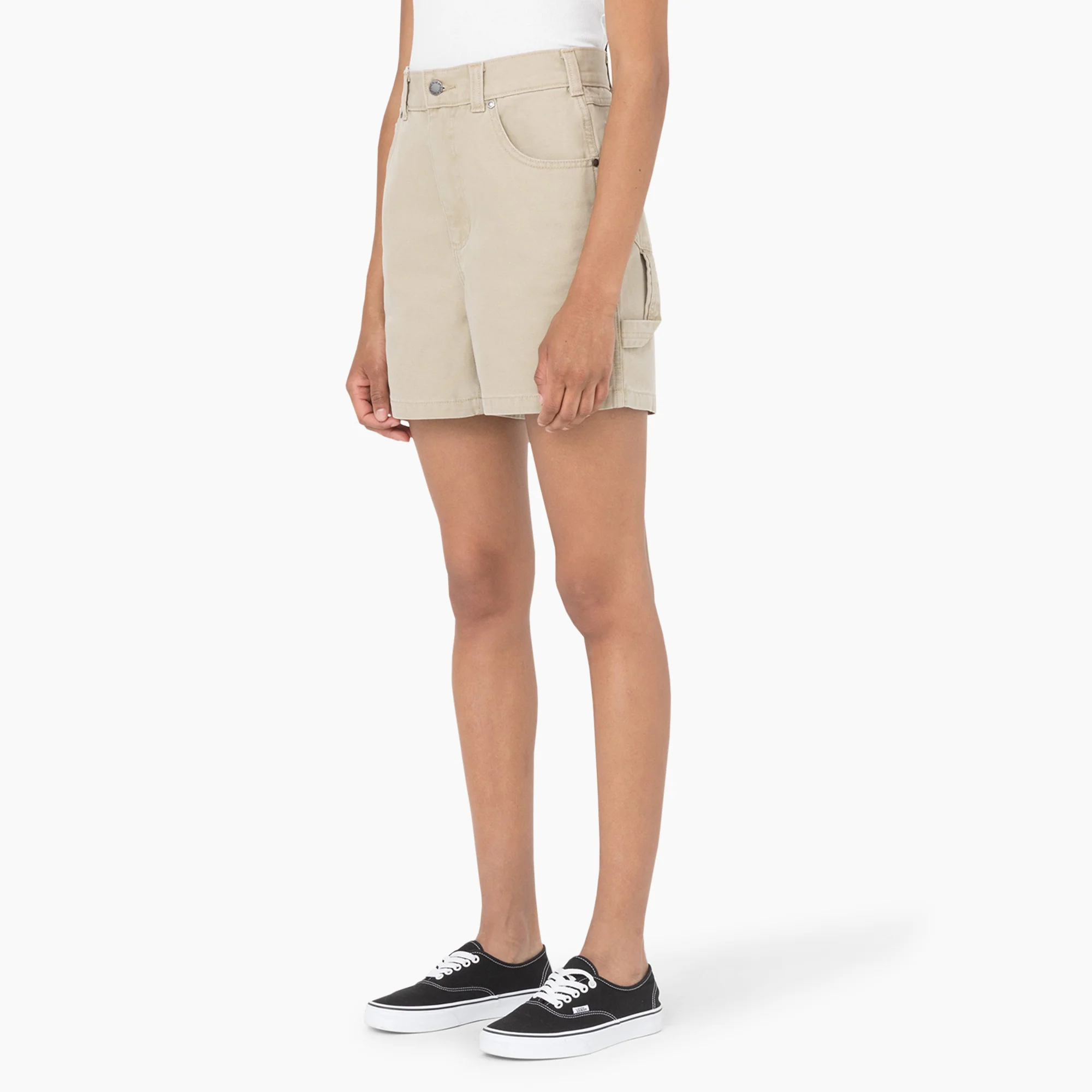 Women's Regular Fit Duck Shorts, 5" - Image 3