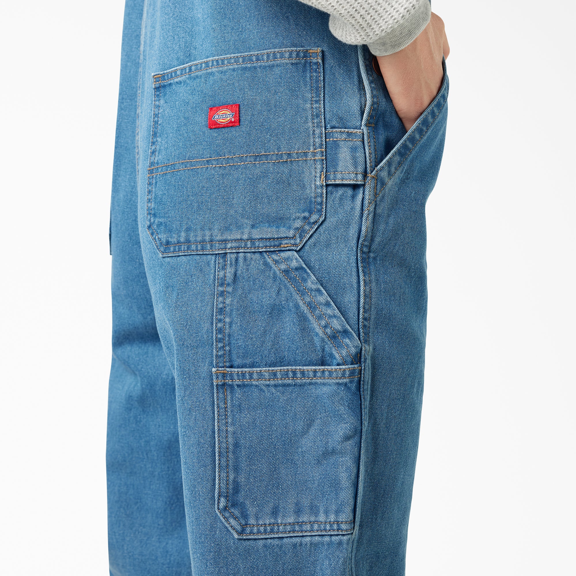 Women's Relaxed Fit Bib Overalls - Image 9