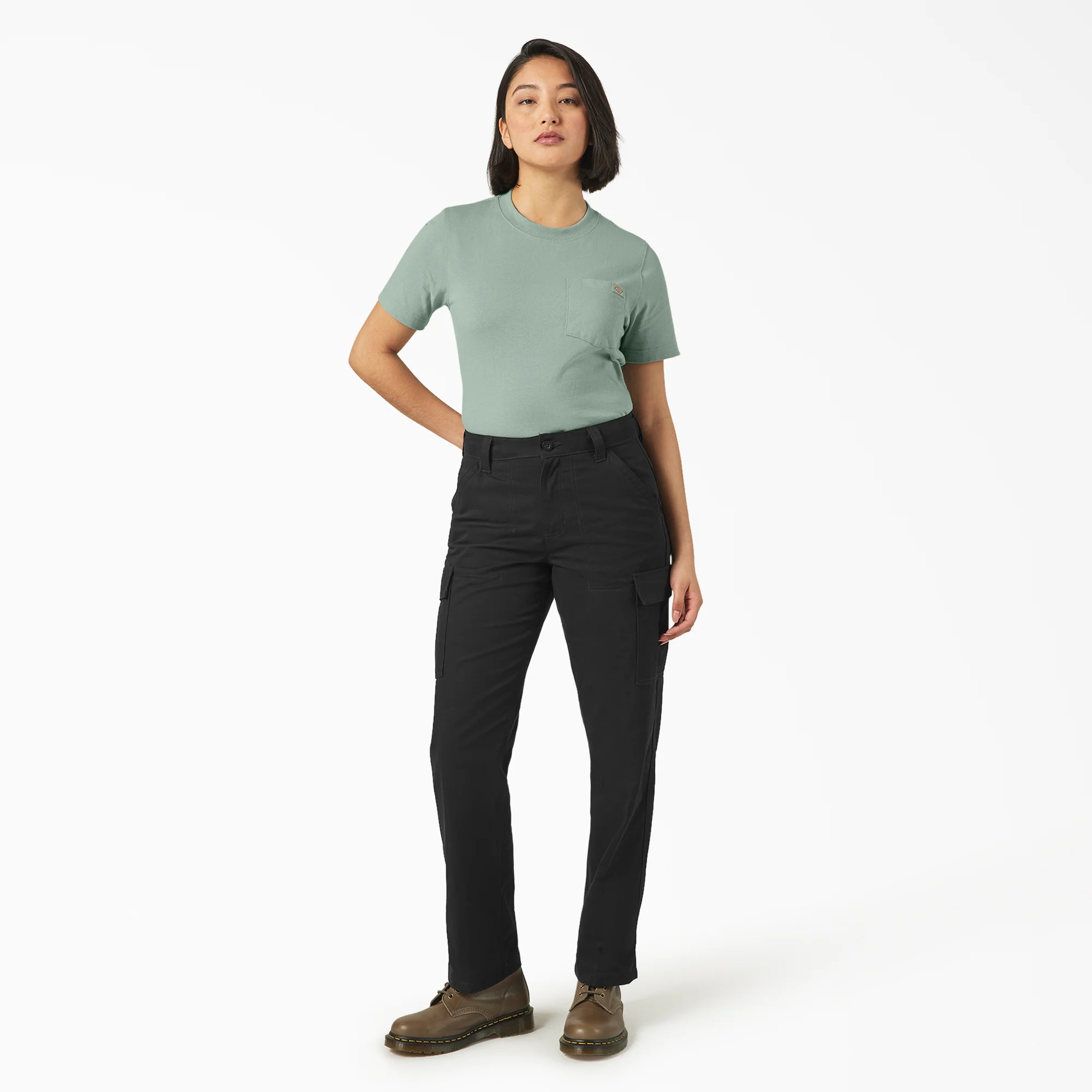 Women's Relaxed Fit Cargo Pants - Image 5