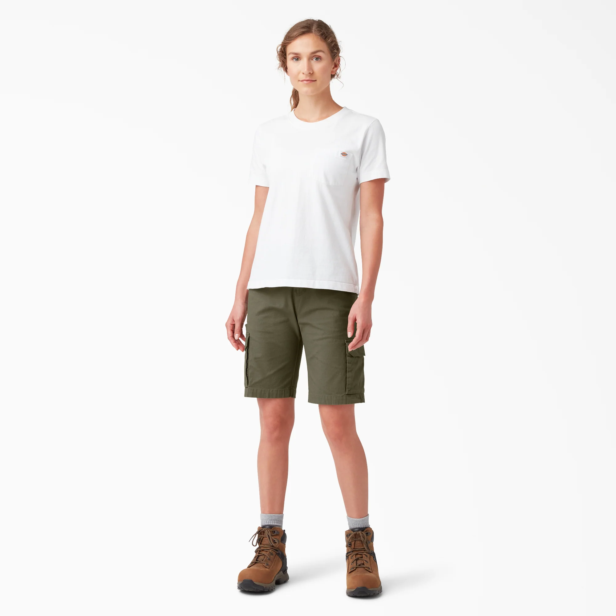 Women's Ripstop Cargo Shorts, 9" - Image 4