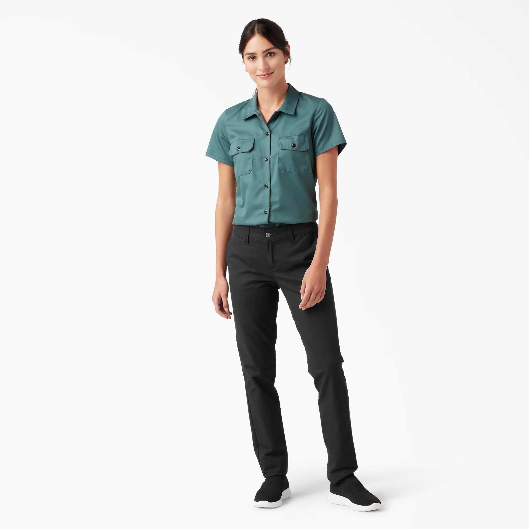 Women's Skinny Twill Pants - Image 9