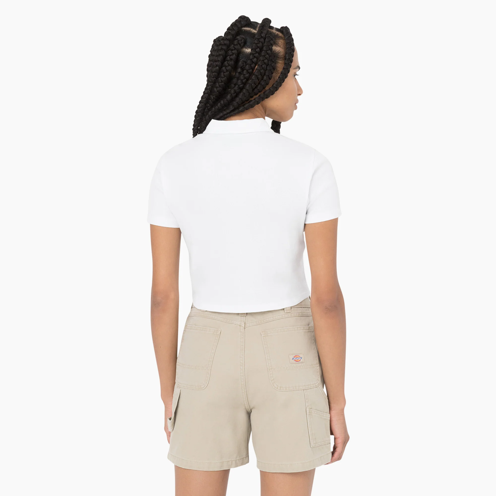 Women's Tallasee Short Sleeve Cropped Polo - Image 2