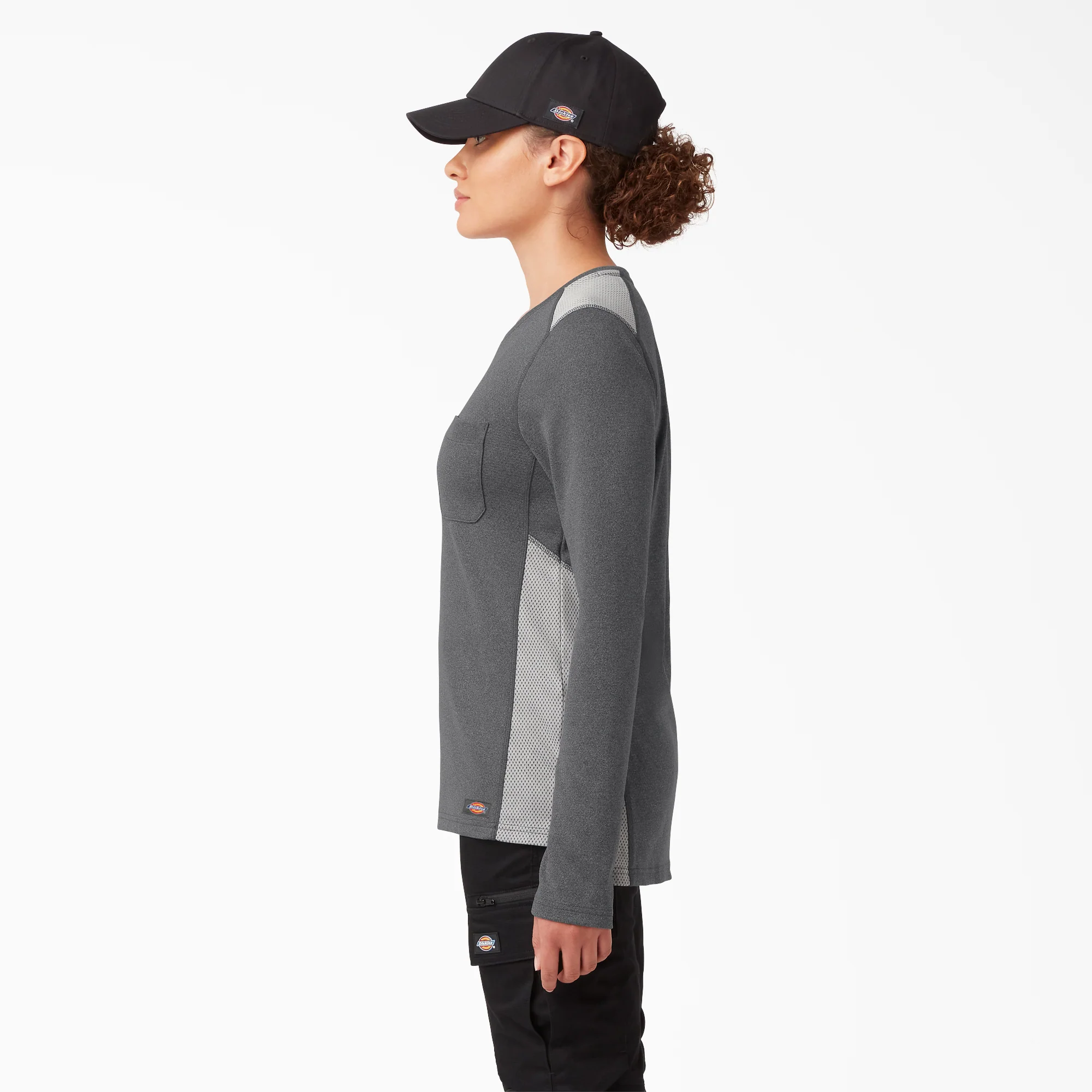 Women's Temp-iQ® 365 Long Sleeve Pocket T-Shirt - Image 3