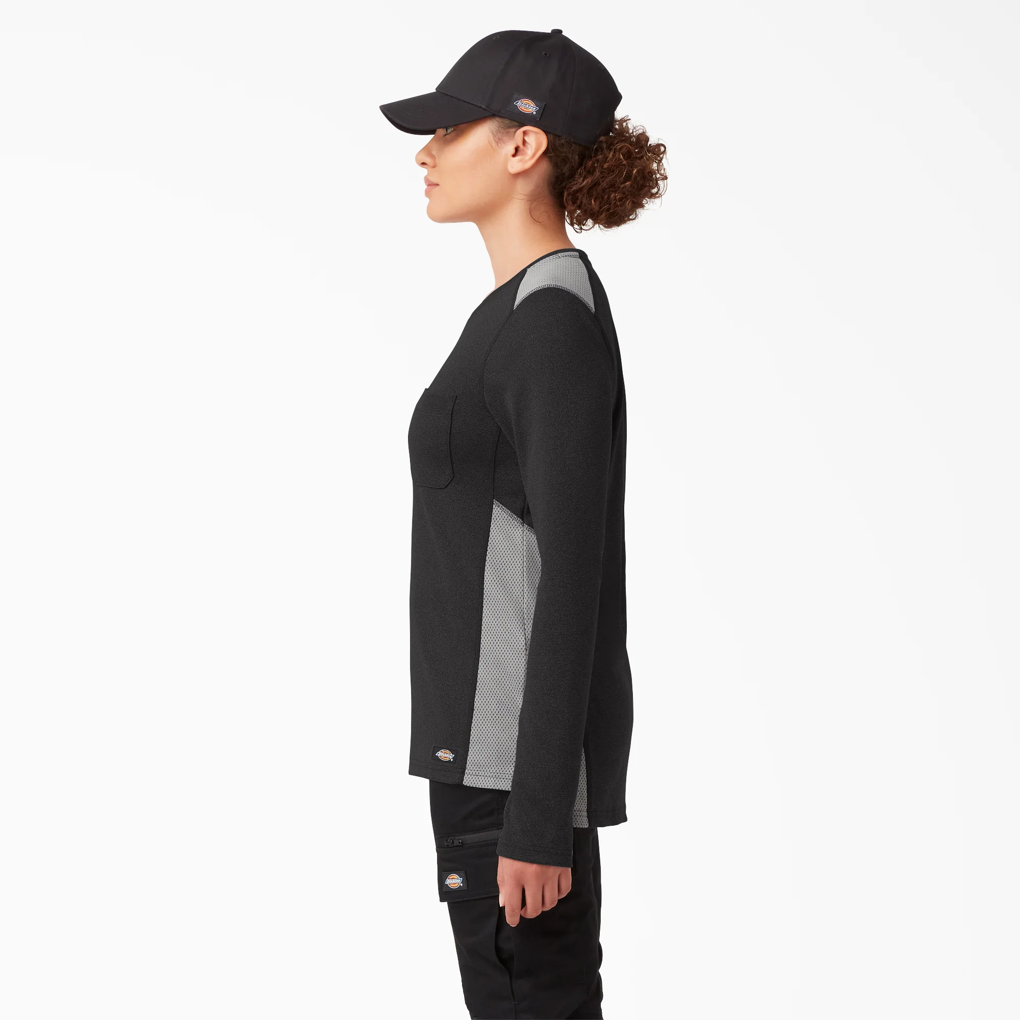 Women's Temp-iQ® 365 Long Sleeve Pocket T-Shirt - Image 3
