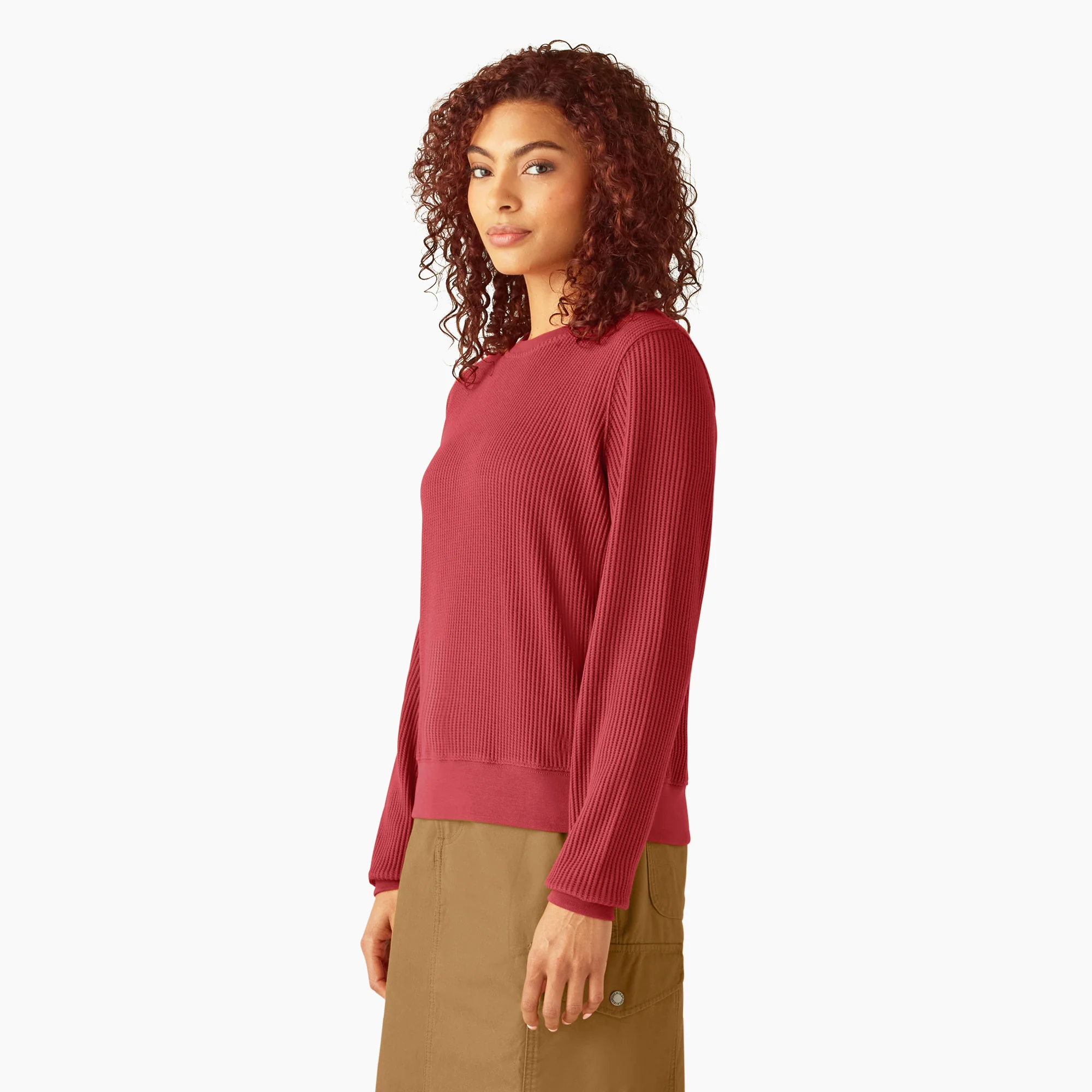 Women's Thermal Crewneck Shirt - Image 3
