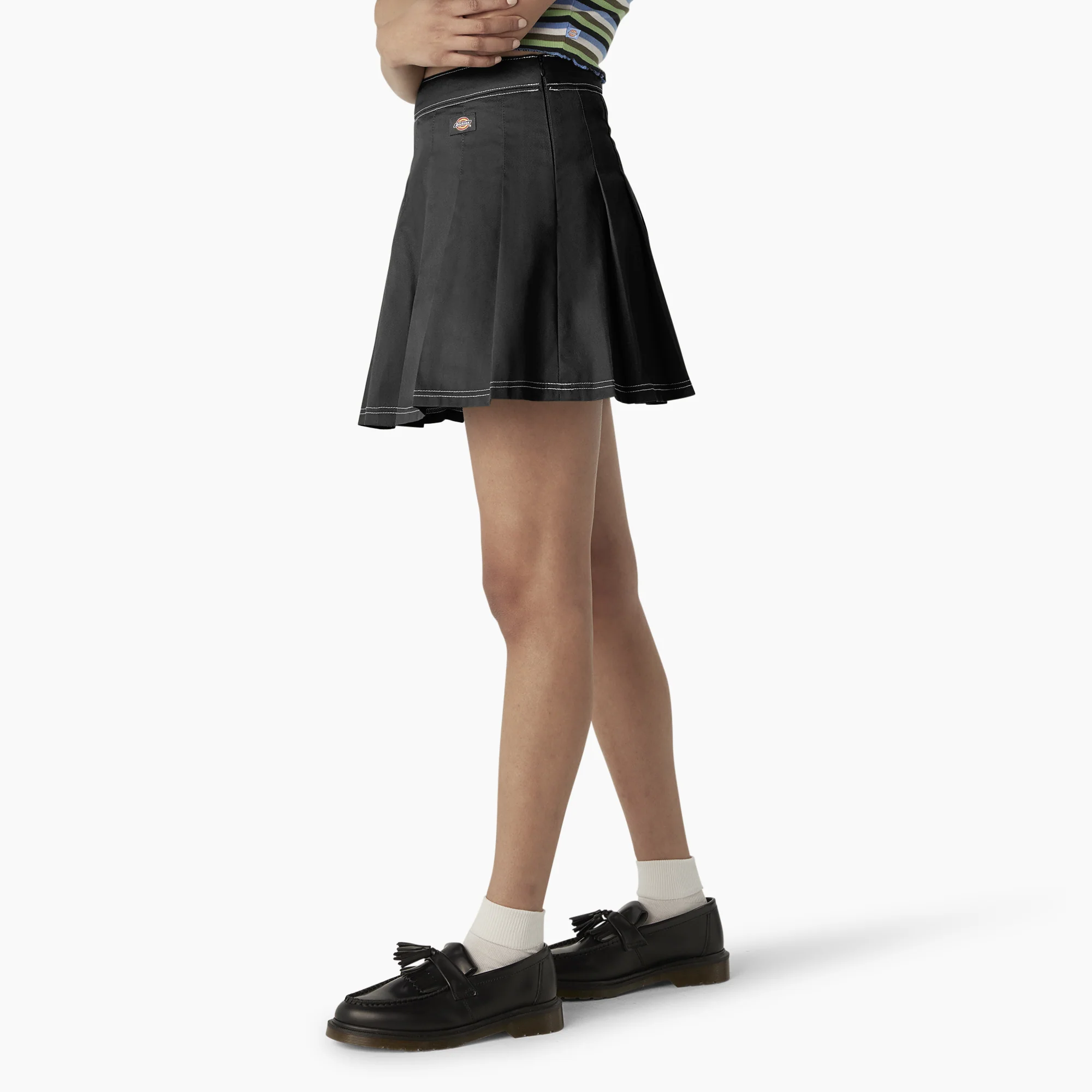 Women's Twill Pleated Skirt - Image 3