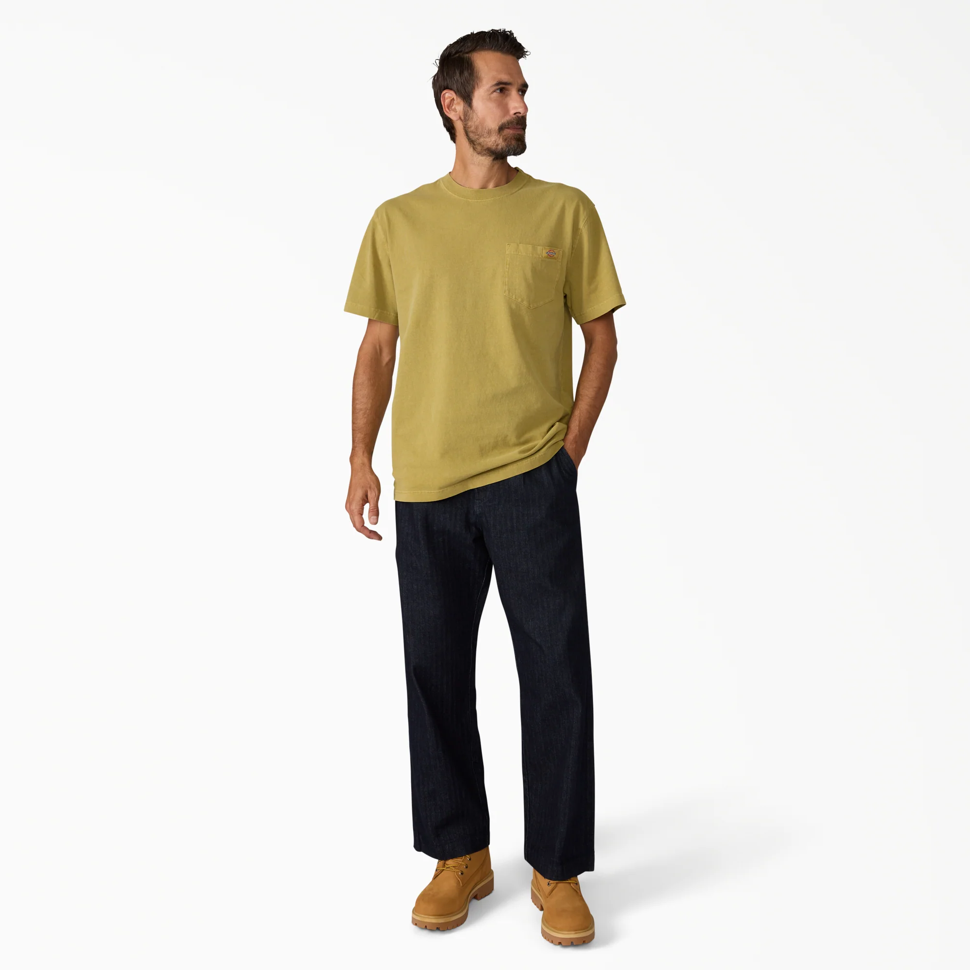 Worn In Heavyweight Pocket T-Shirt - Image 4