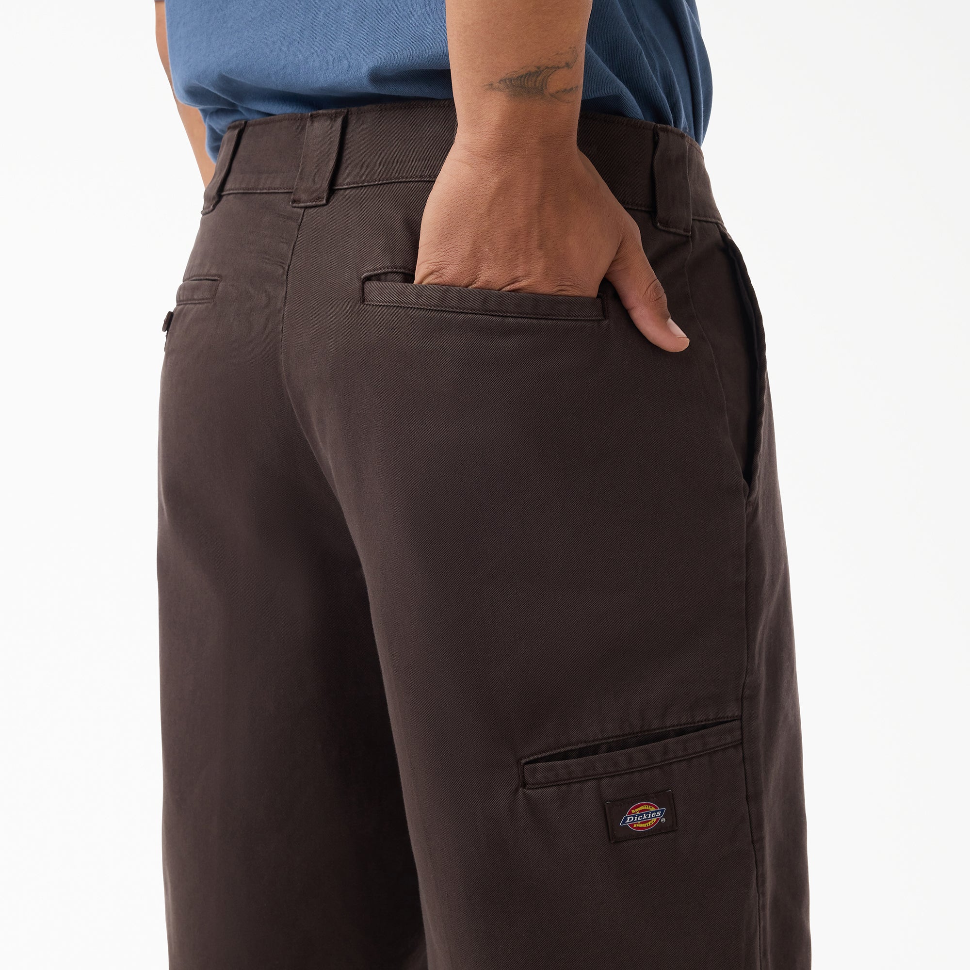 Worn In Loose Work Shorts, 13" - Image 6