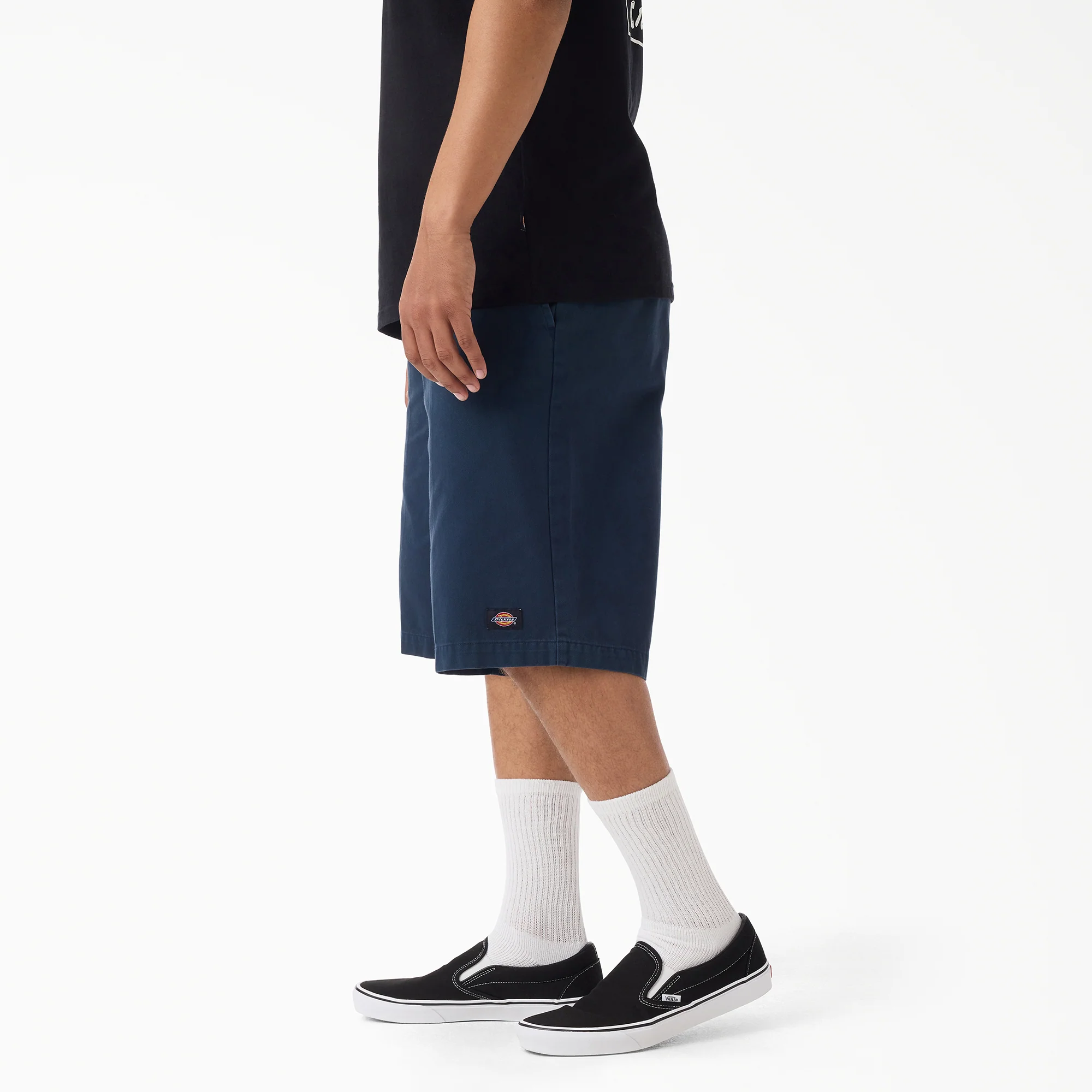 Worn In Loose Work Shorts, 13" - Image 3