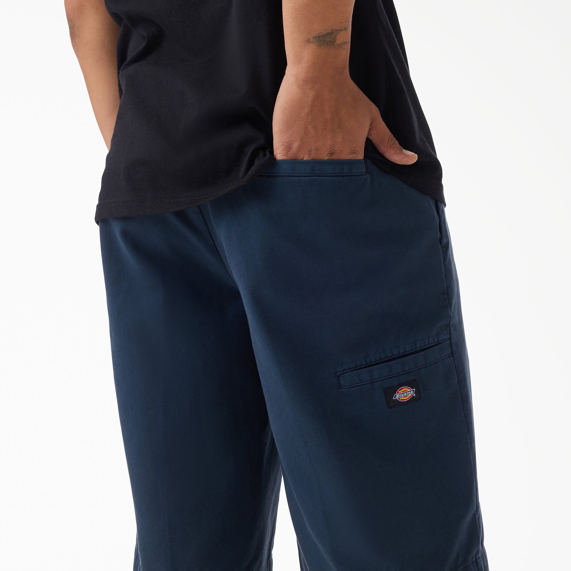 Worn In Loose Work Shorts, 13" - Image 6