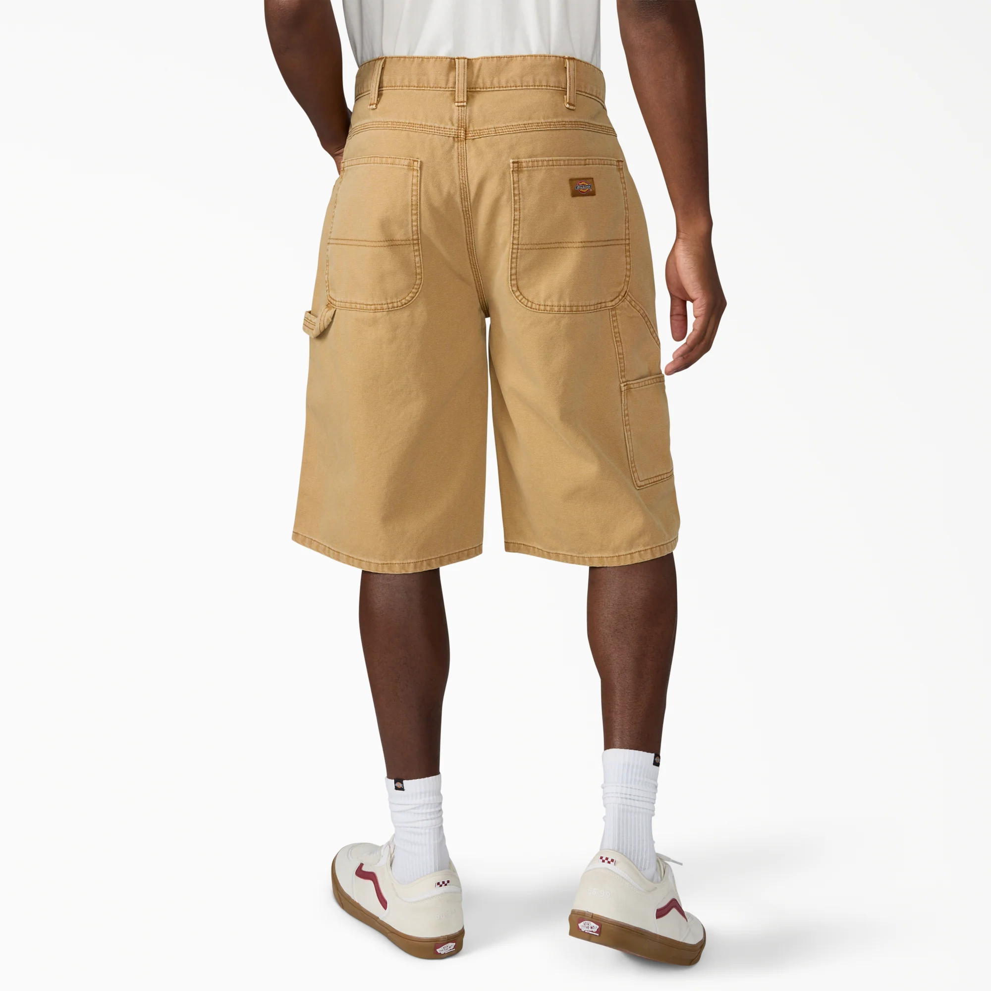 Worn In Relaxed Carpenter Duck Shorts, 13" - Image 2