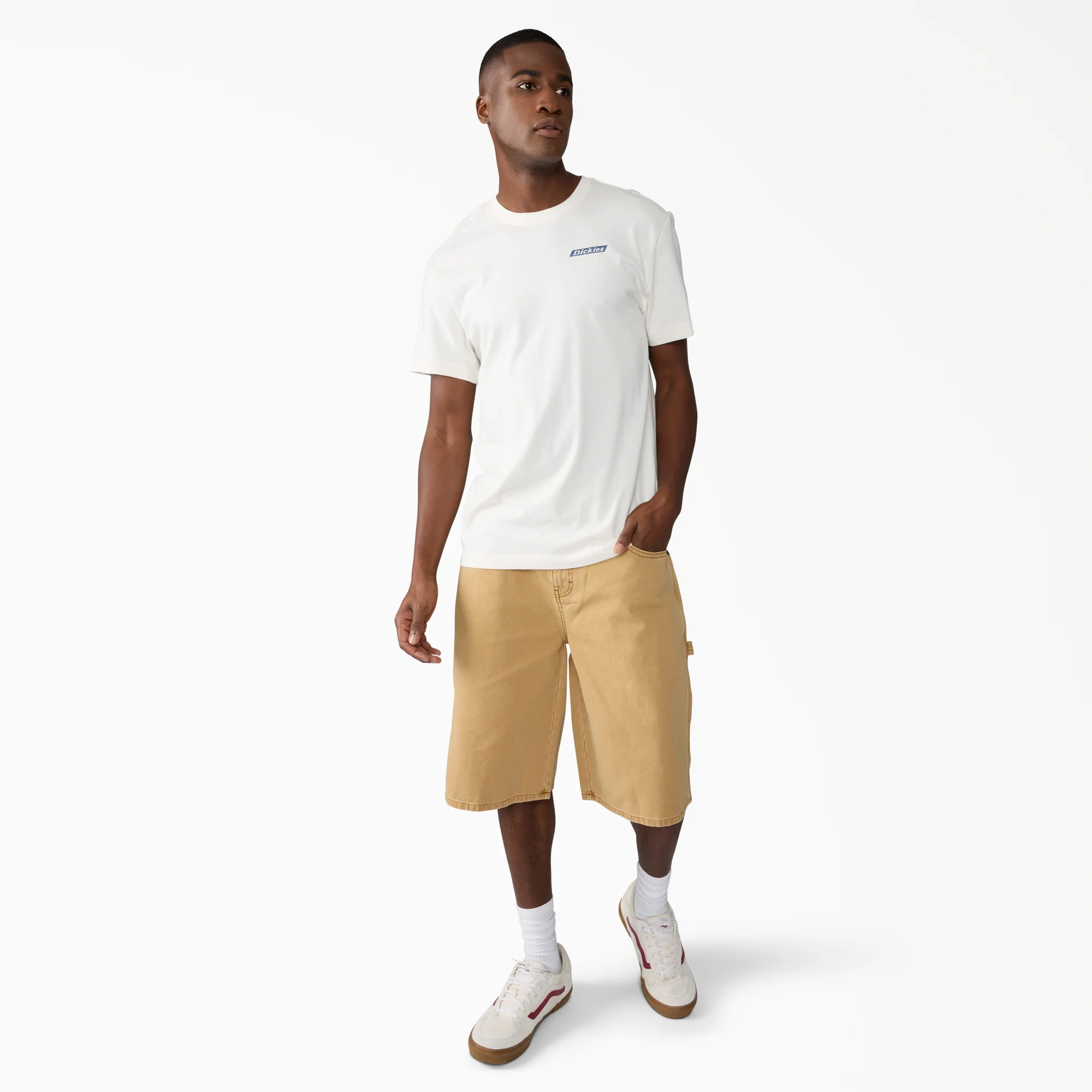 Worn In Relaxed Carpenter Duck Shorts, 13" - Image 4