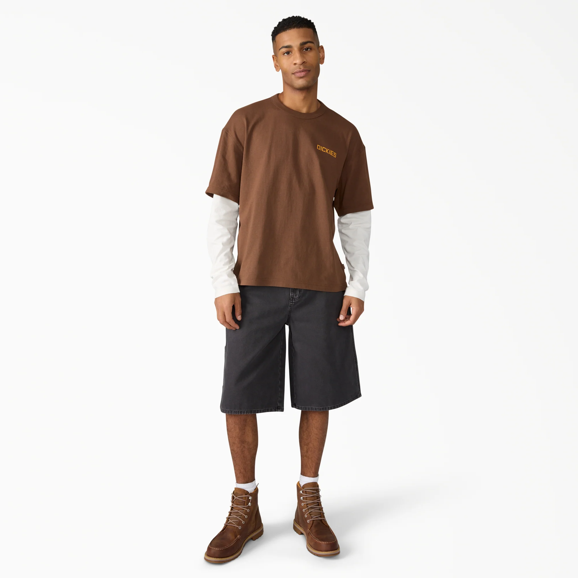 Worn In Relaxed Carpenter Duck Shorts, 13" - Image 4