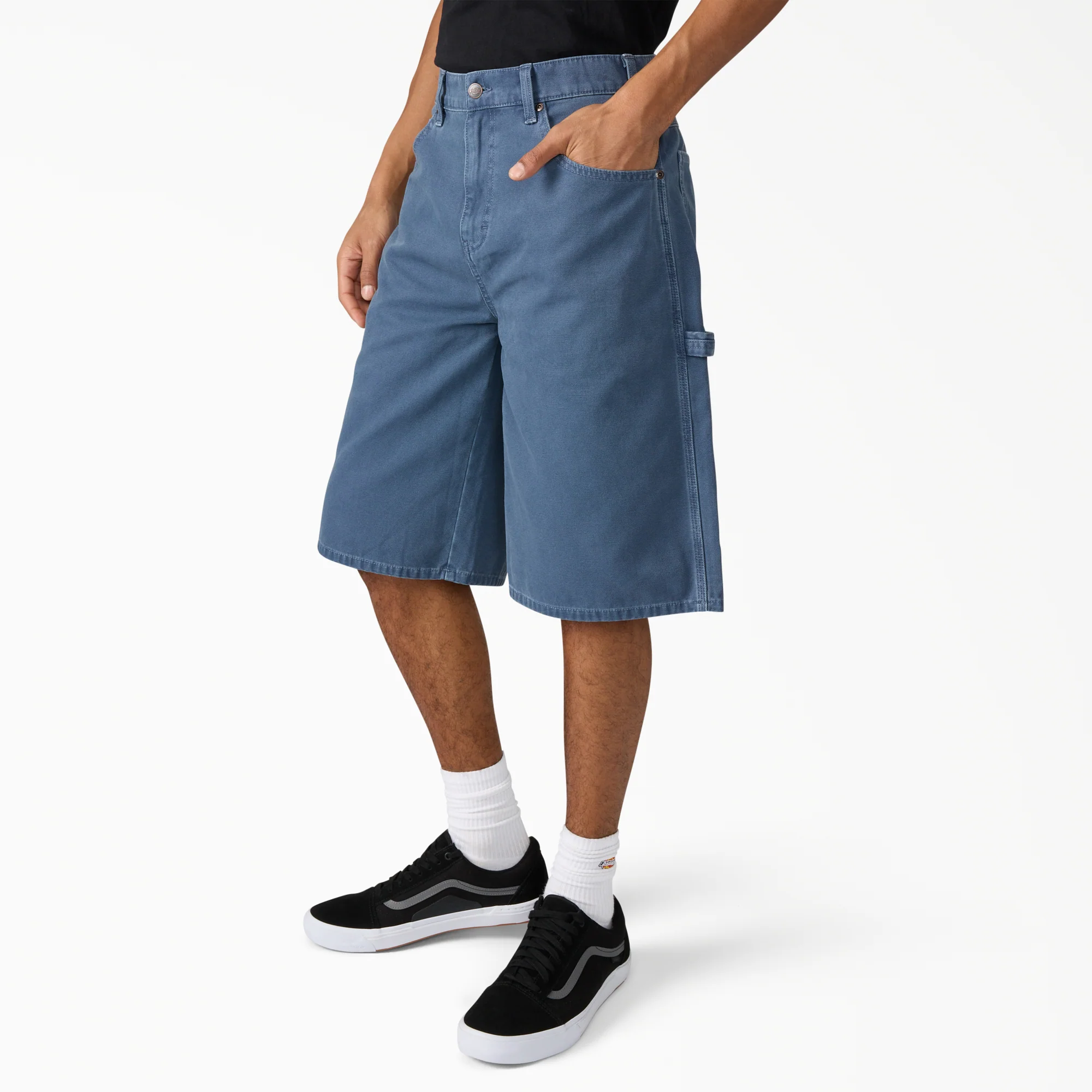 Worn In Relaxed Carpenter Duck Shorts, 13" - Image 3